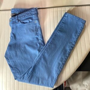 THE NORTH FACE | Dyed Jean Medium Blue Low Rise Skinny Jean Cotton Poly Elastane